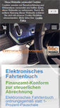 Mobile Screenshot of mcfahrtenbuch.de